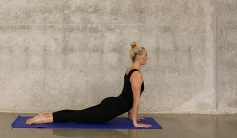 cobra pose stretch body benefits
