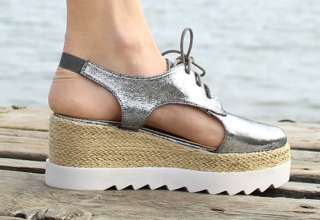 flatform heels espadrilles sandals for women